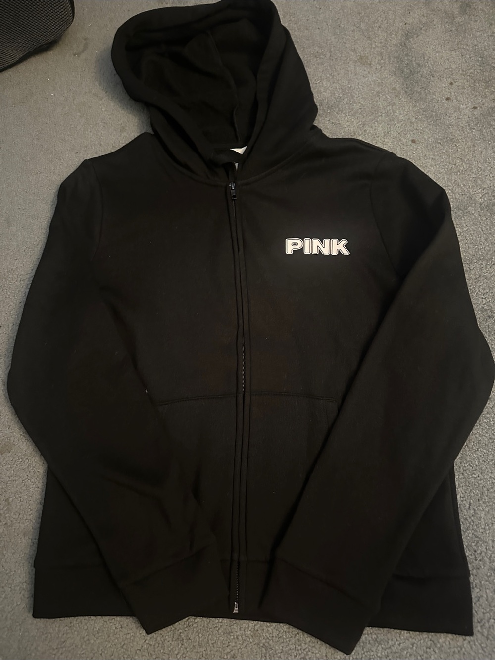 NWT PINK full zip hoodie